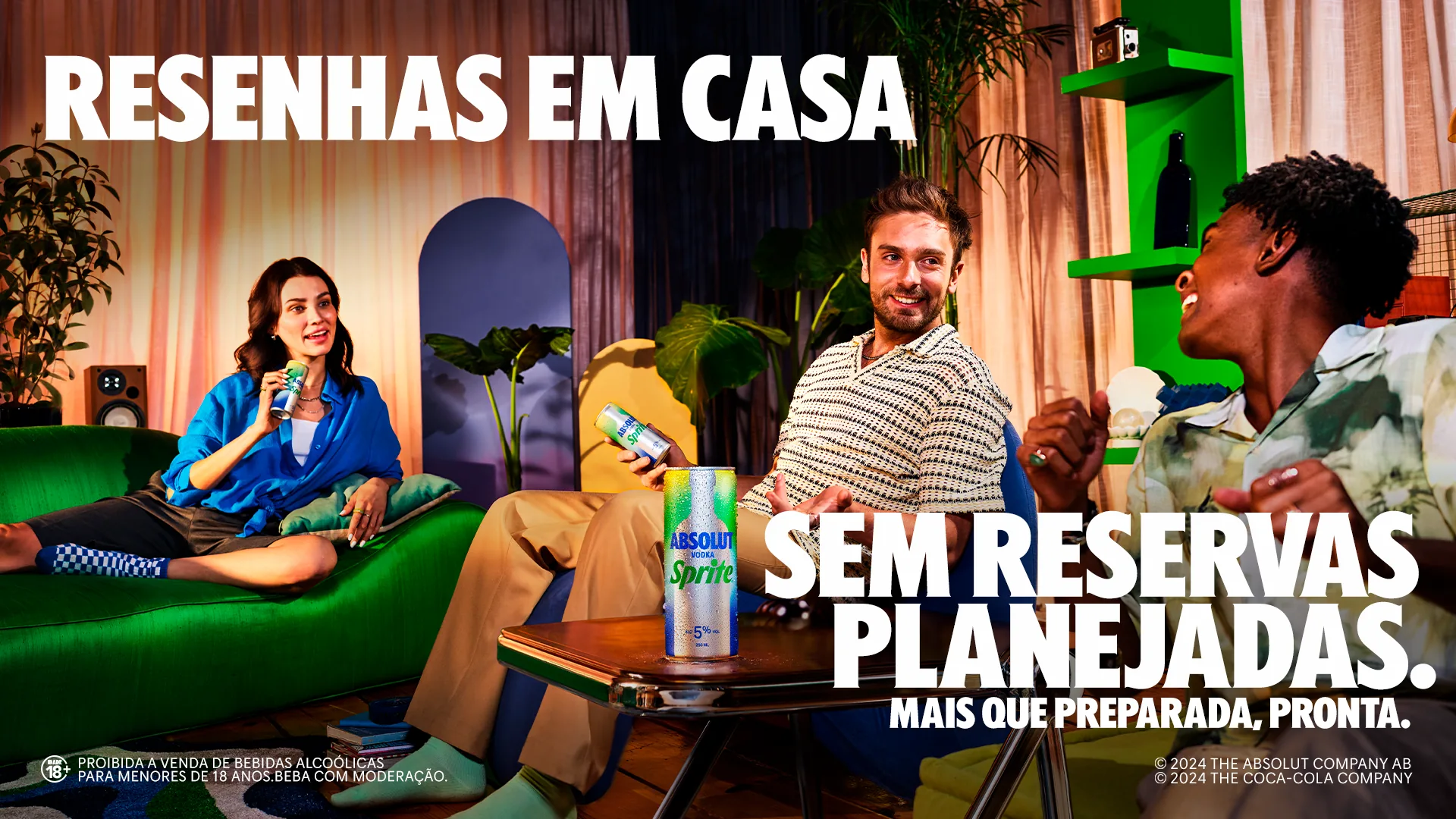 Absolut x Sprite Indoor