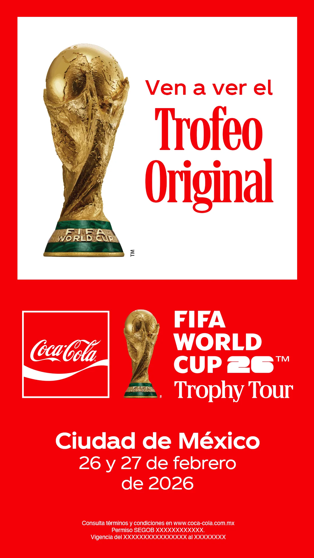 Coca-Cola x FIFA Trophy Tour KV